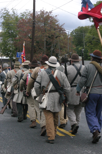 Civil War reenactors