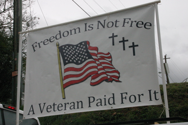 Freedom is not free